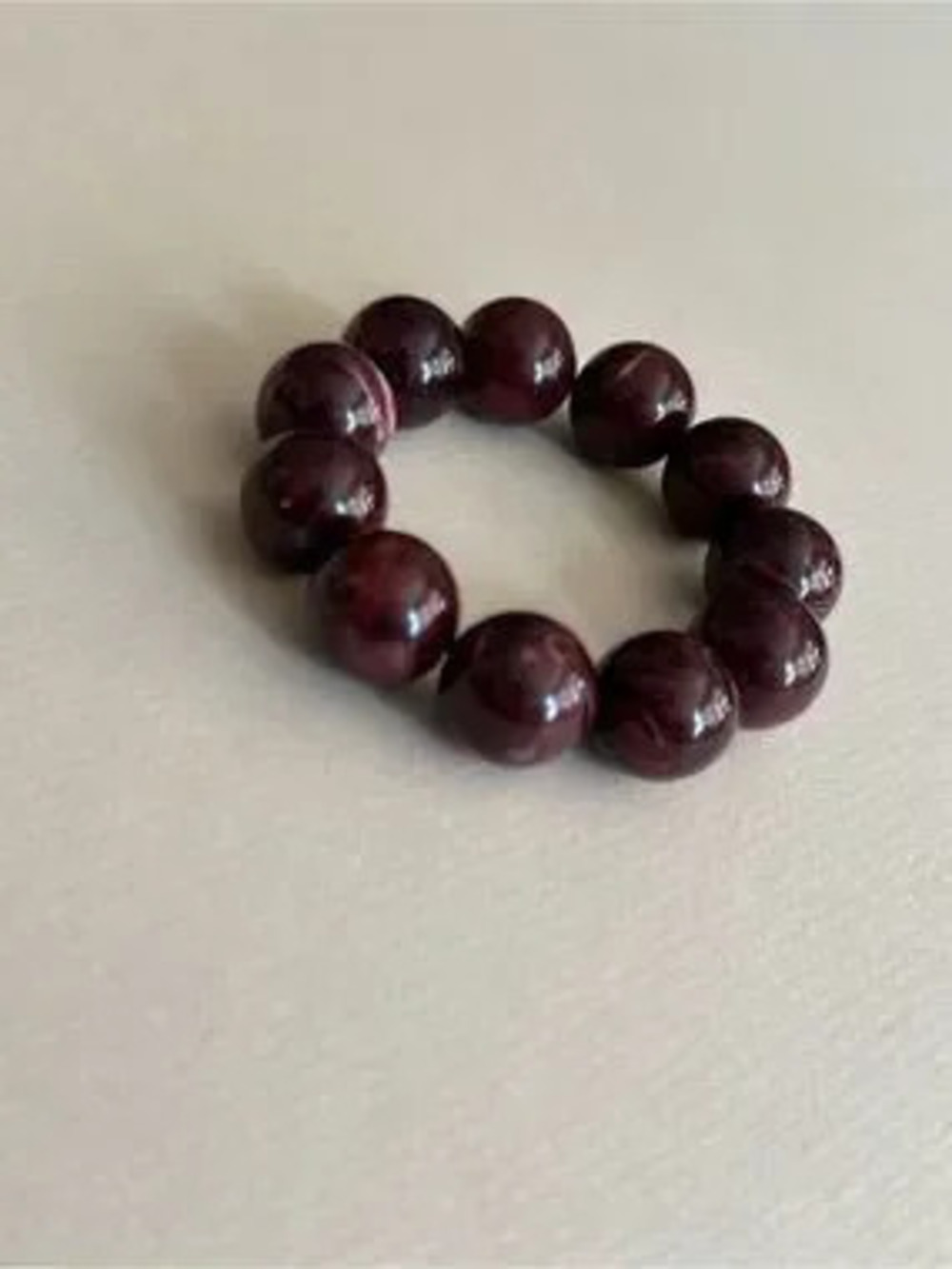 Boho?burgundy bracelet N2319